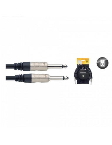 Stagg - Nsp10pp15r 10m-1,5 Cable Hp Jack-Jack Dlx