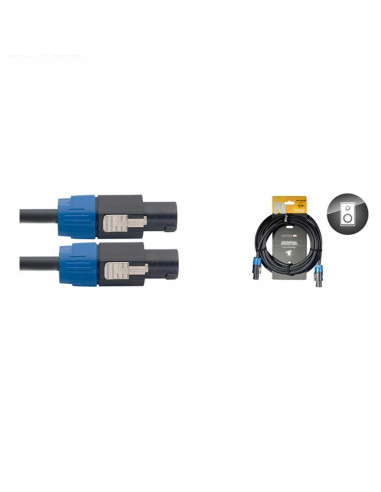 Stagg - Nsp10ss15br 10m-1,5 Cable Hp Spk-Spk 4p/2f