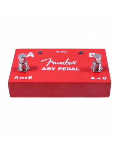 Fender -  2-Switch ABY Pedal, Red