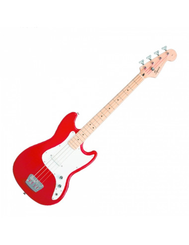 Squier - Bronco Bass, Maple Fingerboard, Torino Red
