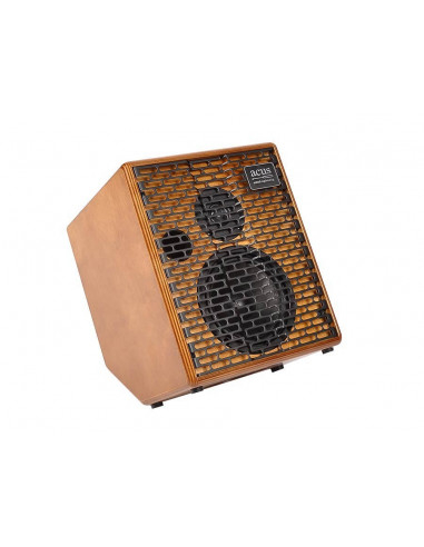 ACUS - One-6TC Acoustic Amplifier 130w 3 channels rever Tilt-back design natural wood