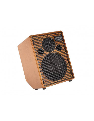 ACUS - One-8C Acoustic amplifier 200w 3 channels reverb Tilt-Back design natural wood