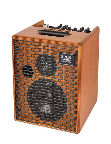 ACUS - One-6T Acoustic Amplifier 130w 3 channels rever natural wood