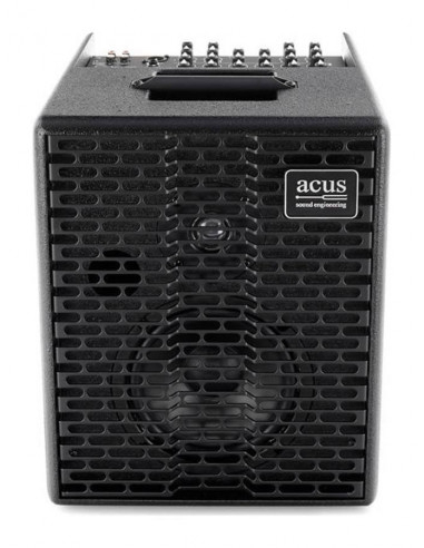ACUS - One-6T BK Acoustic Amplifier 130w 3 channels rever Black
