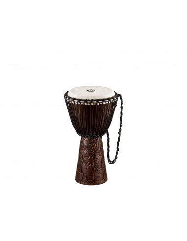 Meinl,Professional African Style Djembes Special VilLage Carving 10"