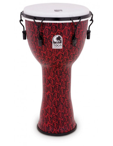 TOCA - 10" Freestyle II Djembe, Mech. Tuned, Red Mask
