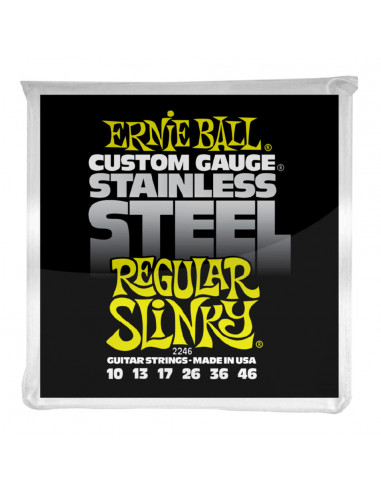 Ernie Ball – Stainless Regular – 10-46