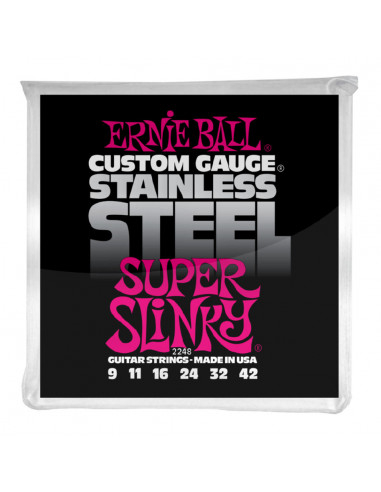 Ernie Ball – Stainless Super – 9-42