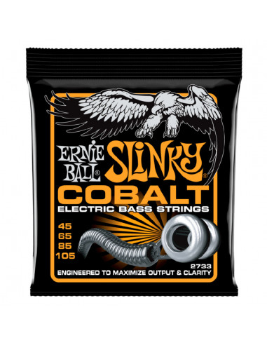 Ernie Ball – 2733 – Cobalt Hybrid Slinky 45-105