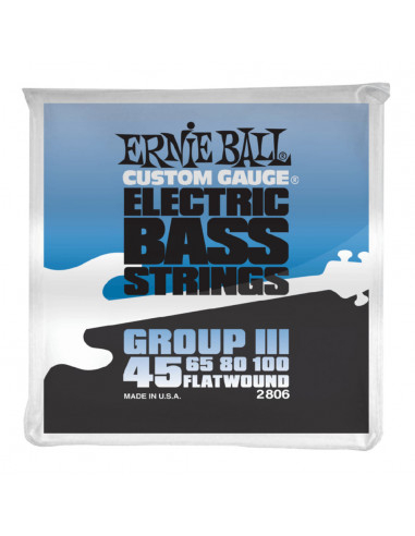 Ernie Ball – 2806 – Flatwound Group III 45-100