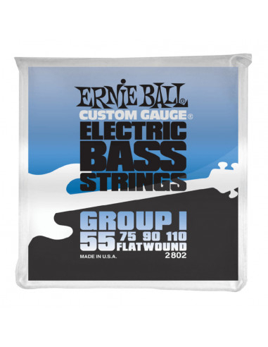 Ernie Ball – 2802 – Flatwound Group I 55-110
