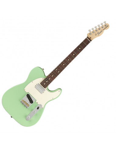 Fender - American Performer Tele with Humbucking RW Satin Surf Green