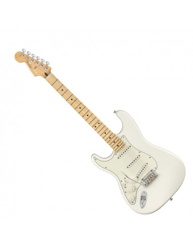 Fender - Player Stratocaster® Left-Handed, Maple Fingerboard, Polar White