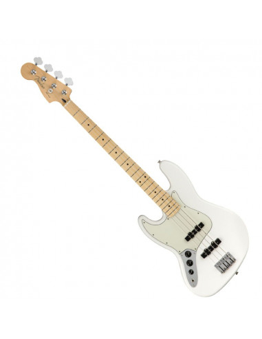 Fender - Player Jazz Bass® Left-Handed, Maple Fingerboard, Polar White