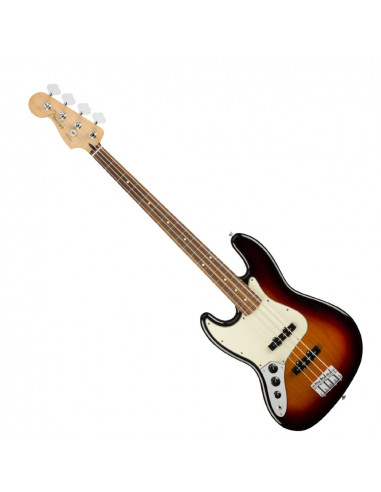 Fender - Player Jazz Bass® Left-Handed, Pau Ferro Fingerboard, 3-Color Sunburst