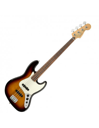 Fender - Player Jazz Bass® Fretless, Pau Ferro Fingerboard, 3-Color Sunburst