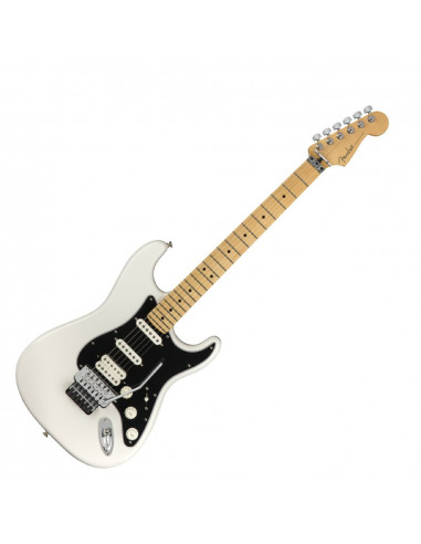 Fender - Player Stratocaster® with Floyd Rose®, Maple Fingerboard, Polar White
