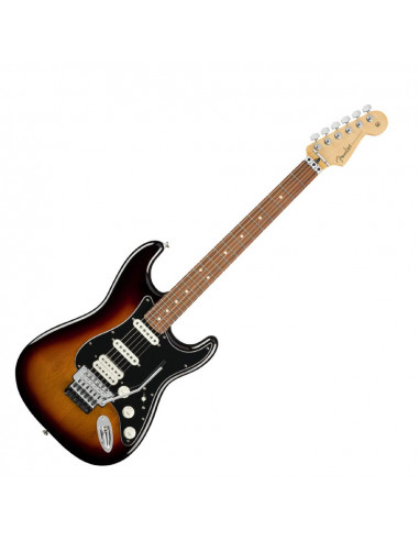 Fender - Player Stratocaster® with Floyd Rose®, Pau Ferro Fingerboard, 3-Color Sunburst