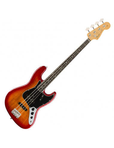 Fender,Rarities Flame Ash Top Jazz Bass®, Plasma Red Burst
