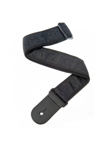50prw00 2" Premium Woven Strap Black
