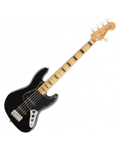 Squier - Classic Vibe '70s Jazz Bass V, Maple Fingerboard, Black