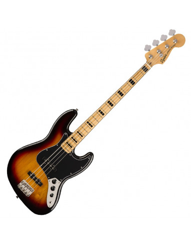 Squier - Classic Vibe '70s Jazz Bass, Maple Fingerboard, 3-Color Sunburst