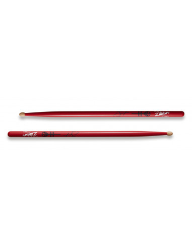 Zildjian - Drumsticks, Artist Series, Josh Dun, wood tip, red