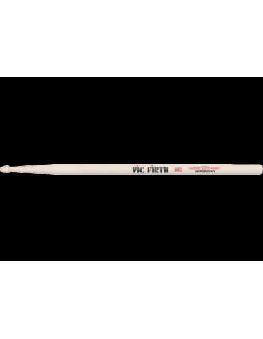 Vic Firth - 5BPG - Baguettes Batterie American Classic Hickory Olive Bois 5b Pure Grit