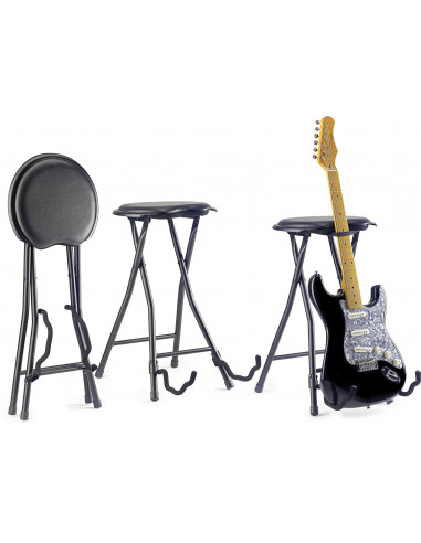 Stagg - TABOURET GUITARE+STAND,PLIABLE