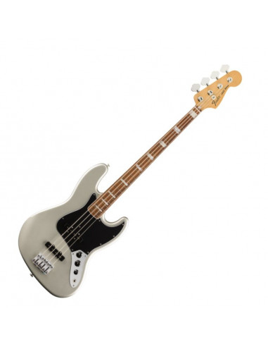 Fender - Vintera '70s Jazz Bass®, Pau Ferro Fingerboard, Inca Silver