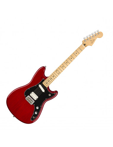 Fender,Player Duo-Sonic™ HS, Maple Fingerboard, Crimson Red Transparent