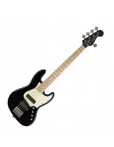 Squier,Contemporary Active Jazz Bass® V HH, Maple Fingerboard, Black