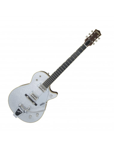 Gretsch - G6129T-59, Vintage Select ’59 Silver Jet™ with Bigsby®,Silver Sparkle