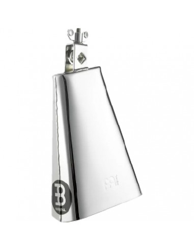 STB80B-CH - Chrome & Steel Finish Cowbell - High Polished Chrome - 2 1/2"& 3 1/2" & 5"
