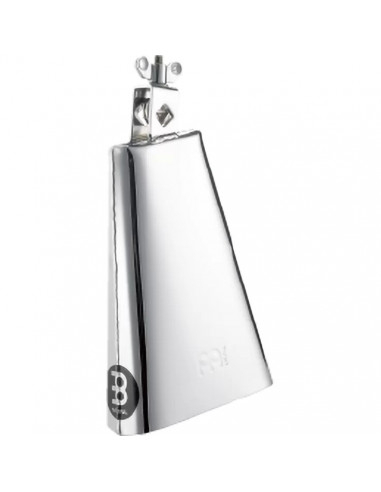 STB80S-CH - Chrome & Steel Finish Cowbell - High Polished Chrome - 2 1/2"& 3 1/2" & 5"