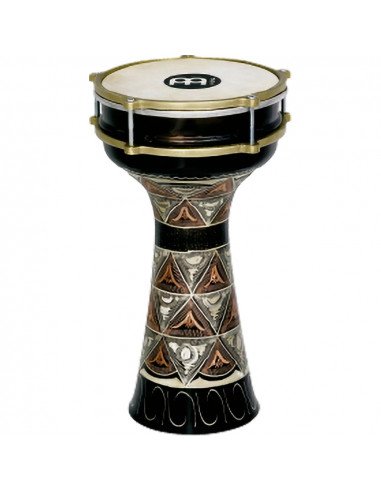 HE-204 - Copper Darbuka - Hand Engraved - Aluminum - Hand Engraved - 7 7/8"