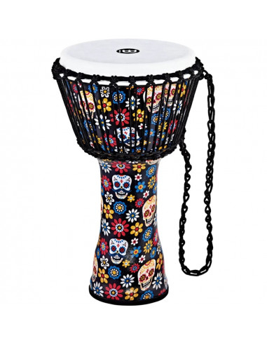 Meinl,PADJ7-M-F,Travel Series, Synthetic Head,Day Of The Dead,10"