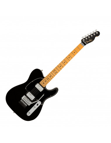 Fender,American Ultra Luxe Telecaster Floyd Rose HH, Mystic Black