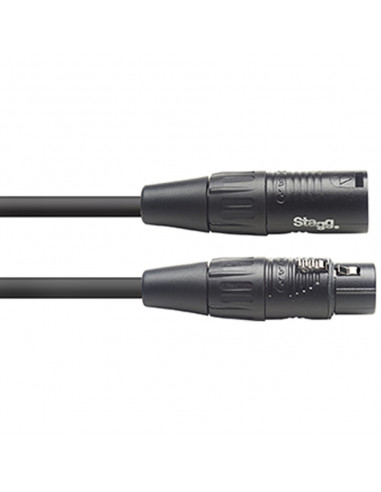 Stagg,Ndx3r,3m Cable Dmx Rean Xlrf-Xlrm 3p