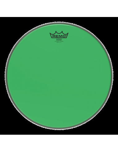 Remo - BE-0306-CT-GN,  frappe Emperor Colortone, vert, 6"