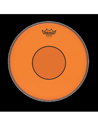 Remo - P7-0314-CT-OG,  frappe Powerstroke 77 Colortone pour caisse claire, orange, 14"