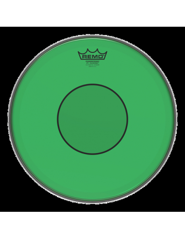 Remo - P7-0313-CT-GN,Powerstroke 77 Colortone Green,Frappe - Lisse - 13''