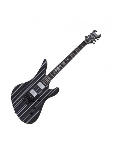 Schecter, Signature Synyster Custom FR, Gloss Black/Silver