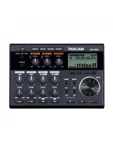 Tascam - DP-006 6-track Digital PocketStudio, SD-Card