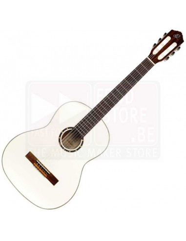 R121SNWH - Ortega Family Series Slim Neck Guitar White