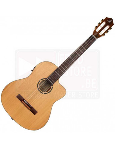 RCE131SN - Ortega Family Series Pro Acoustic-Electric Slim Neck Guitar Natural