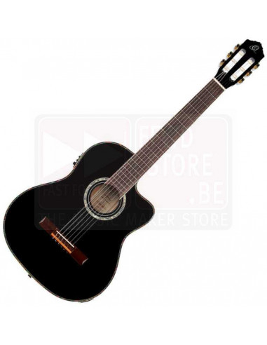RCE141BK - Ortega Family Series Pro Acoustic-Electric Guitar Black