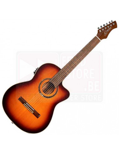 RCE238SN-FT - Ortega Performer Series Acoustic-Electric Slim Neck Guitar Faded Top