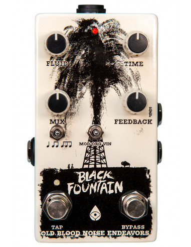Black Fountain V3 Oil Can Delay Pedal with Tap Tempo