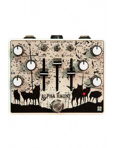 Alpha Haunt Versatile Fuzz Pedal with EQ - updated and streamlined model